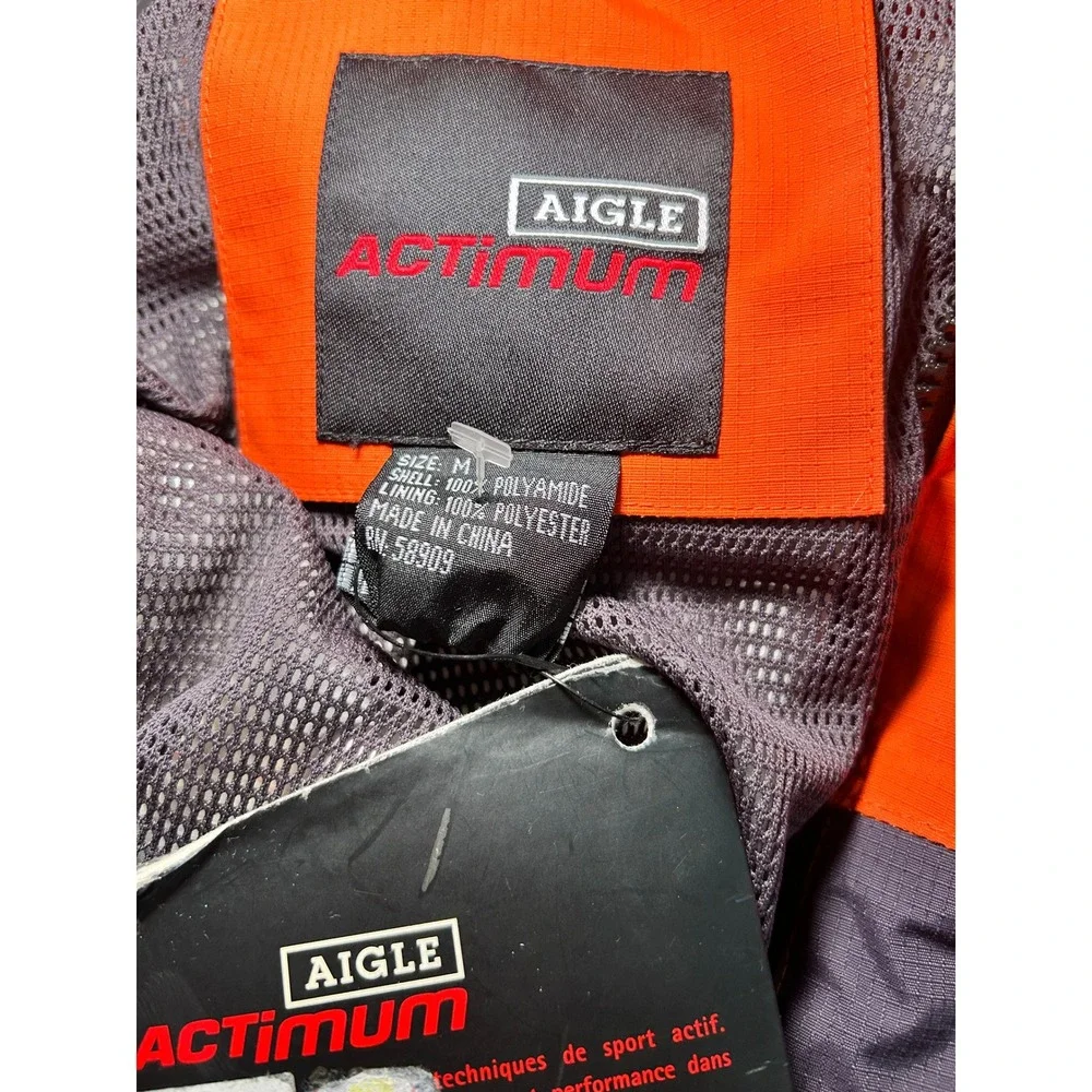 NWT Aigle‎ Actimum Tofino DD Insulated Vest Men's M Orange Style S55BA203